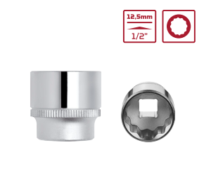 R61102306 Soquete 1/2 estriad.23mm