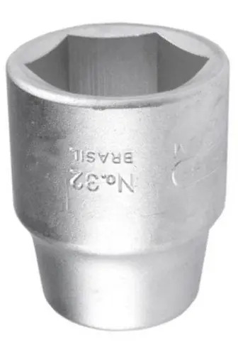 32-1.5/8 Soquete Sextavado Encaixe 3/4"