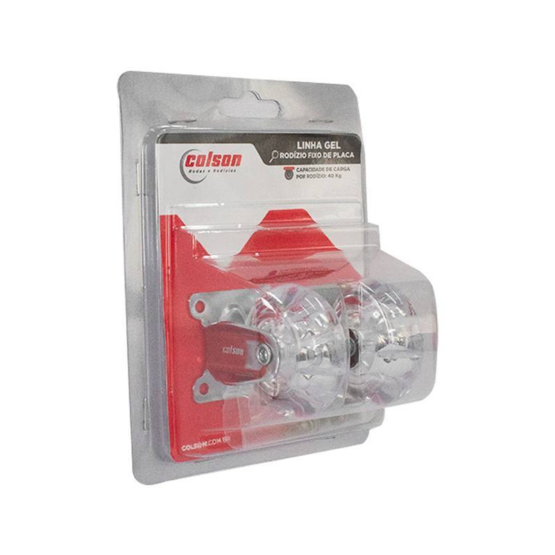 CONJ.FLP.210.GEL.FP (8441) Conj.rod.fixo Gel 50MM C/PL-Transparente (8441)