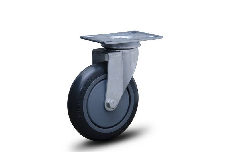 GLP.512.BP.E (4013) ROD.GIR.125MM Instit.c/PL e Roda BP Esf.s-CZ (4013)