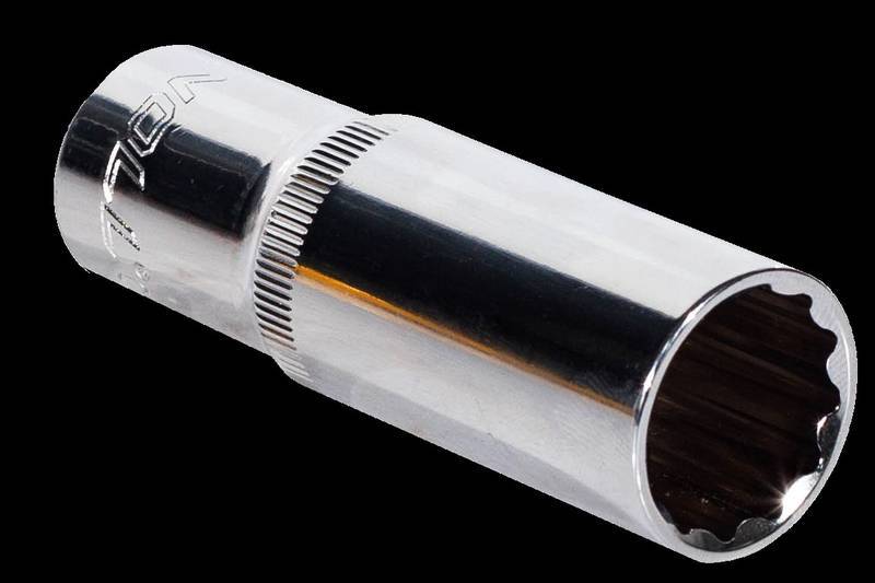 Soquete Estriado Longo 1/2" 22 MM 1/2"