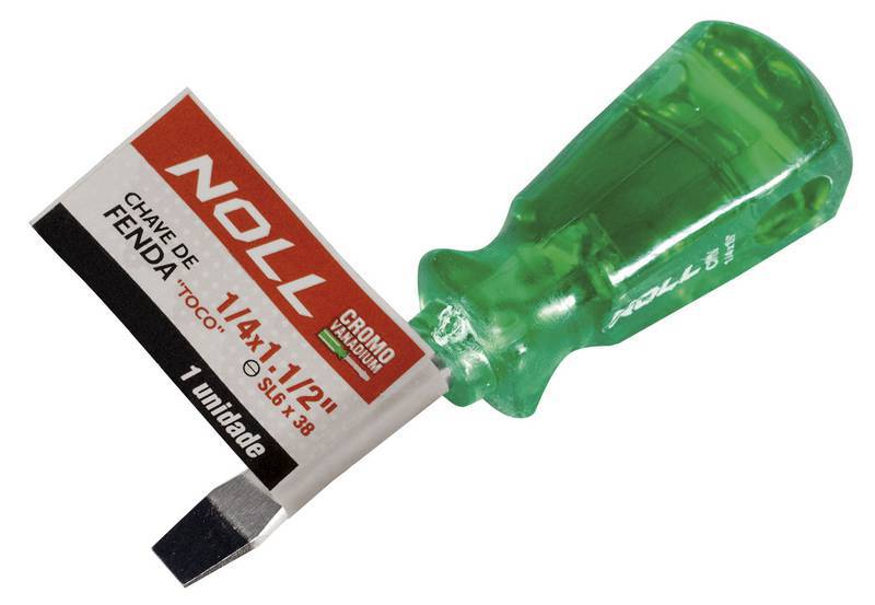 Chave de Fenda Toco 1/4" X 1.1/2" SL6 X 38
