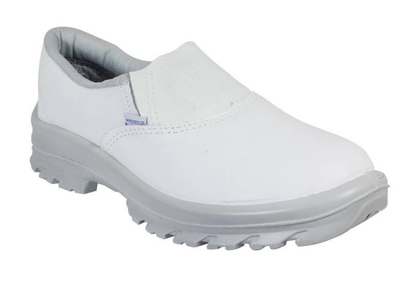 SAPATO SEG C/ELÁSTICO S/BICO MONO BRANCO Nº46 PPP 40