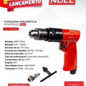 Furadeira Pneumática 3/8"