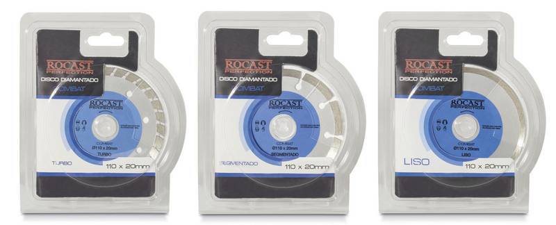 Disco Diamantado Combat Liso 110 X 20 MM Liso