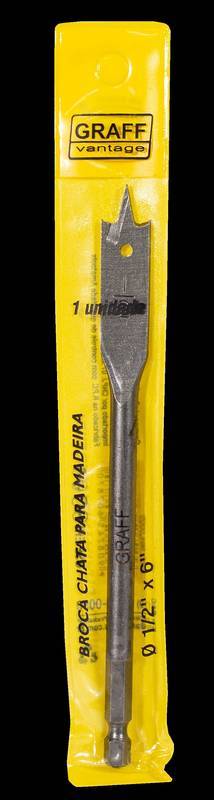 Broca Chata P/Madeira Graff Vantage 1/2"