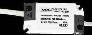 Driver LED Reator P/Luminária 36W Bivolt