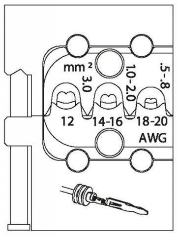 8140-20 Inserto Contato Lamellar