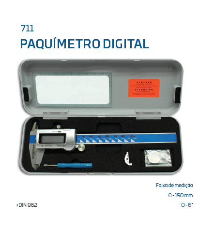 711 Paquímetro Digital