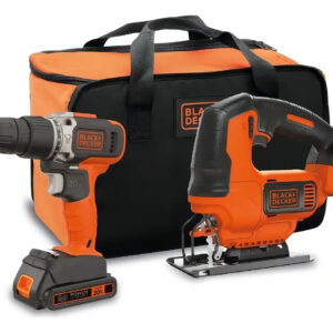 COMBO PARAF/FURAD.IMP 3/8" (10MM) E SERRA TICO TICO 20V MAX* LI-ION  C/ 1 BAT 1.5AH, CARREG. BIV, BOLSA
