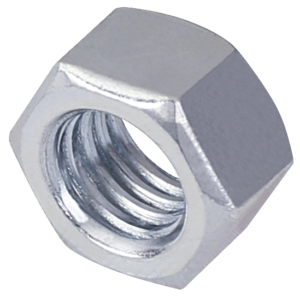 Porca Sextavada Zincada 1/2" (Unc)