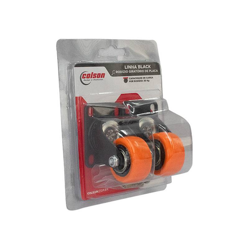 CONJ.GLPB.1.5/8.BPA.E (8452) Conj.rod.gir.black 41MM C/PL-Laranja (8452)