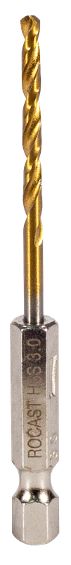 Broca Haste Sextavada Titanio 8.0 MM