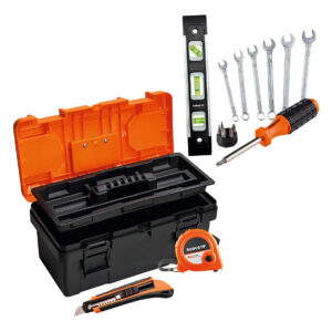 S21752017  KIT de Ferramentas com Caixa Plástica Robust - 16 Pçs