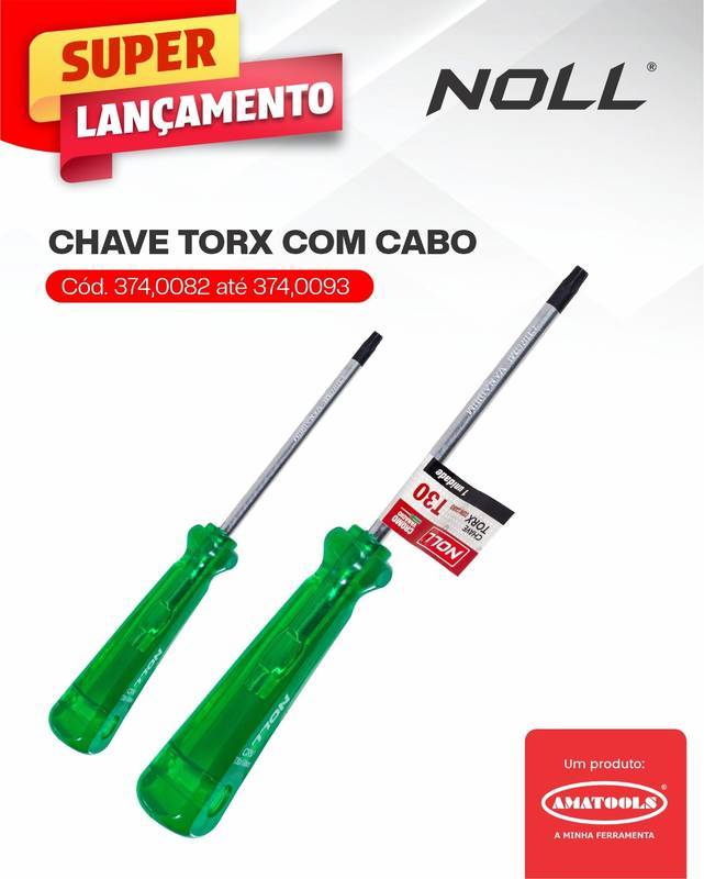 Chave Torx C/Cabo T20