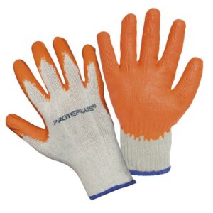 LUVA TRICOT. ALGODÃO C/BANHO LÁTEX Nº 9 CA 36926 PPM 05