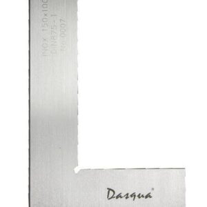 Dasqua Esquadro de Aço INOX C/Base Classe 0  75 X 50 MM 9210-4110