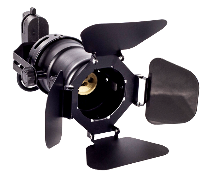 Spot LED S/Lâmpada Preto Cine MR16 GU10