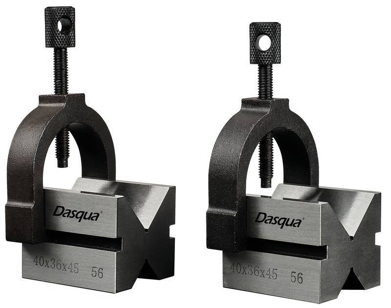 Dasqua Blocos em V C/Grampos 30X36X40X45MM 8101-0005