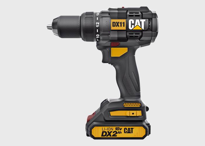 CAT PARAFUSADEIRA /FURADEIRA A BATERIA 18 V - 65 N.m DX11