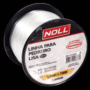 Linha P/Pedreiro Lisa 0,8 MM X 100 M Nylon