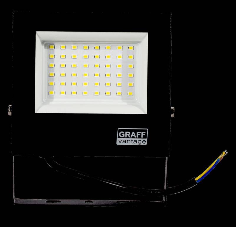 Refletor LED Área Externa Graff Vantage 100W 6.500K - Bivolt