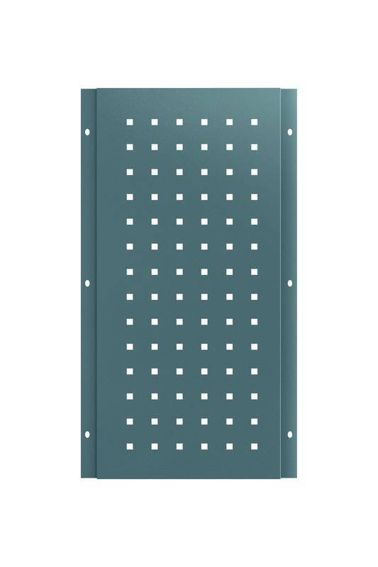 3450 C - Chapa Perfurada de Canto Cinza