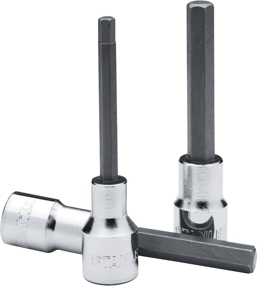 CHAVE SOQUETE HEXAGONAL LONGO 1/2" - 8MM
