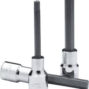 CHAVE SOQUETE HEXAGONAL LONGO 1/2" - 6MM