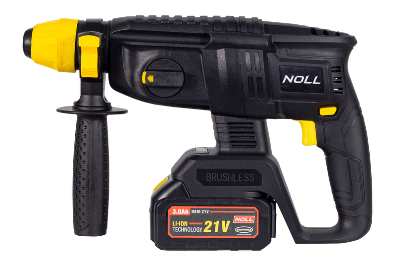 Martelete SDS/Plus Brushless + KIT Acessório 21V - Bateria NM-21V+K
