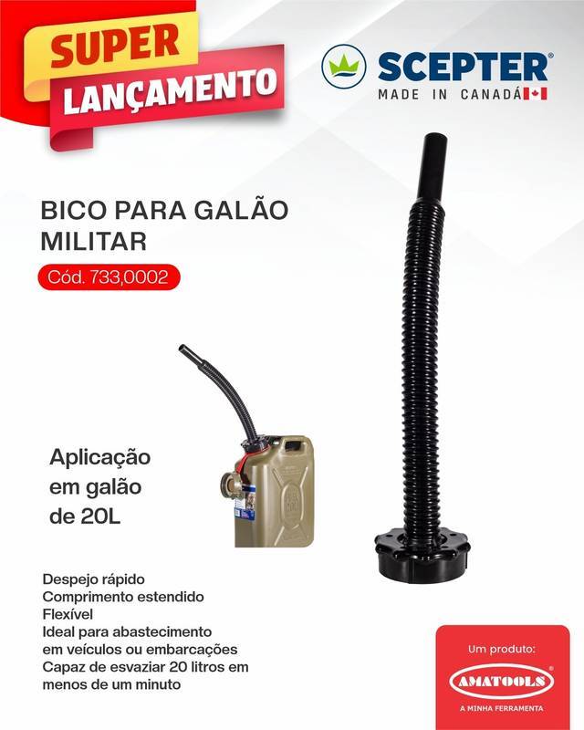 Bico para Galão Militar