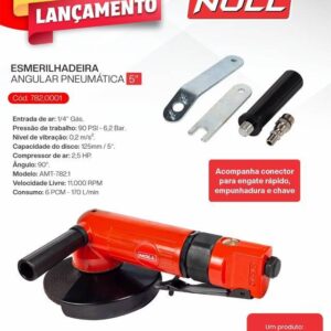 Esmerilhadeira Angular Pneumática 5"