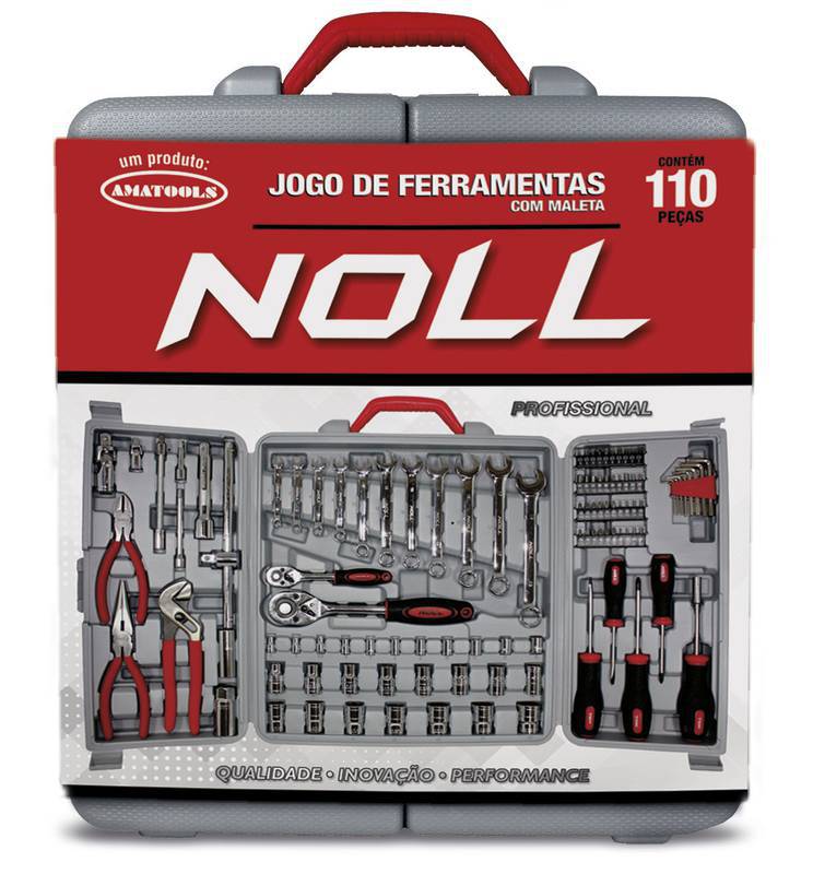 Jogo de Ferramentas 110 Peças