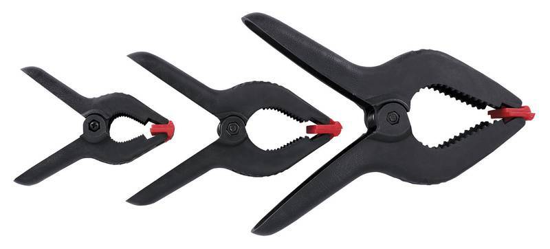 JG Grampo Multiuso 3" - 4" - 6" 3 Peças