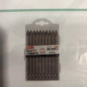 JOGO DE BITS PHILIPS PH2 x 100 MM 10 UNIDADE