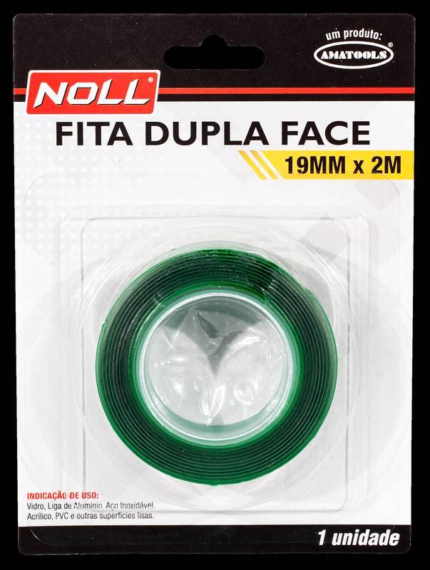 FITA DUPLA FACE 19 MM x 2 M