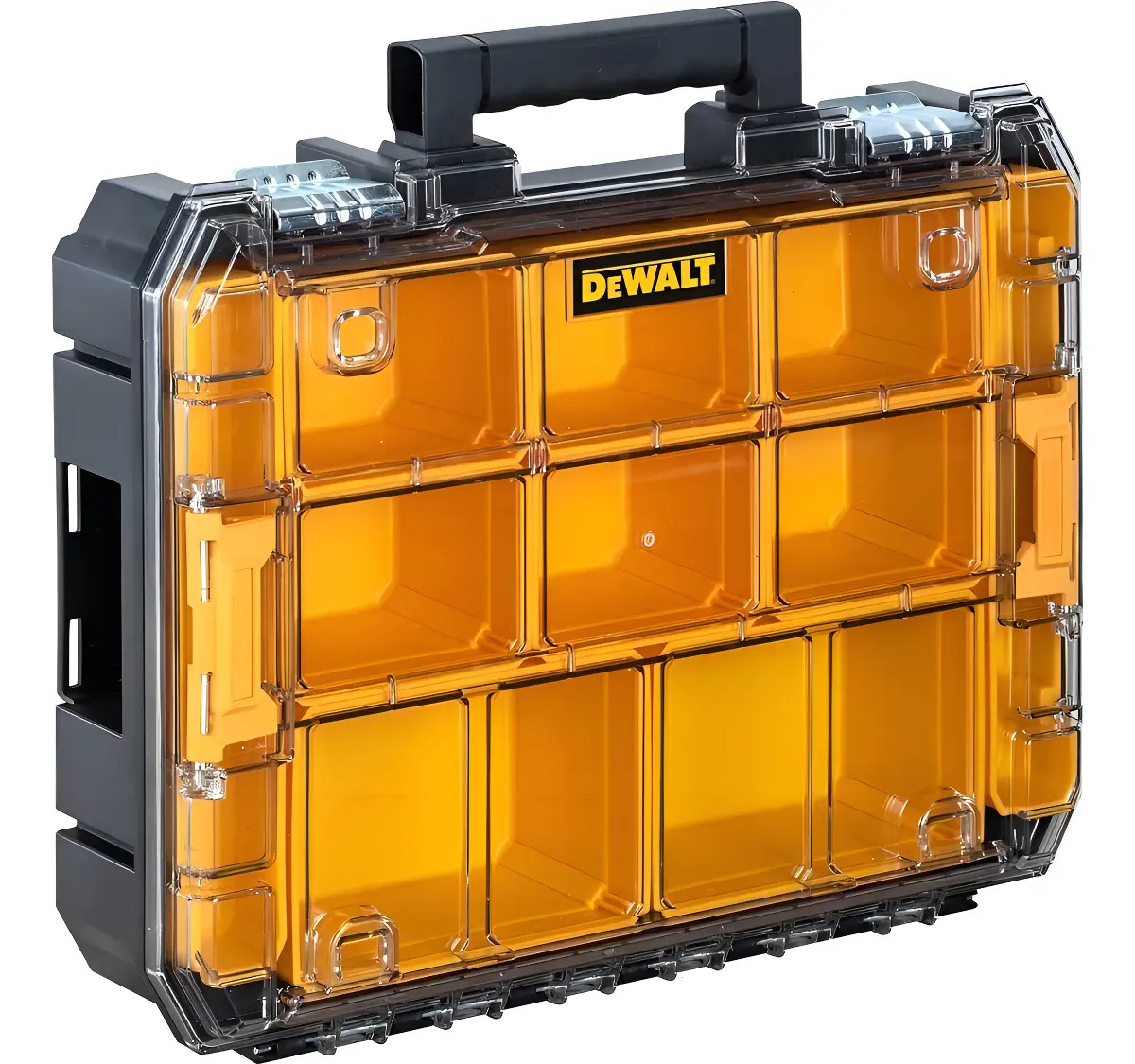 ORGANIZADOR COM TAMPA TRANSLUCIDA TSTAK DEWALT