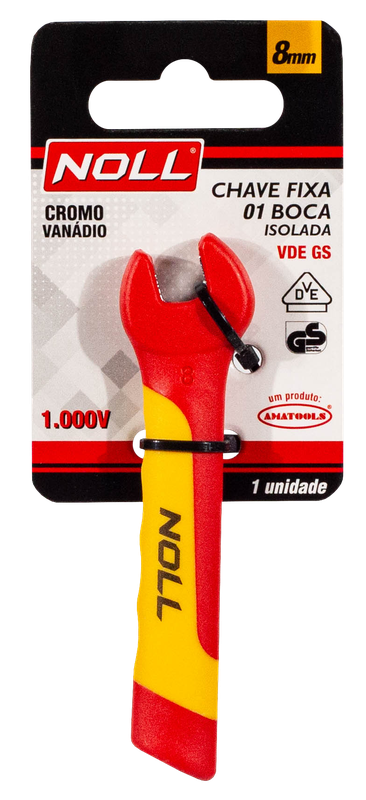 Chave Fixa 1 Boca Isolada - 1000V - Vde 10 MM Vde GS