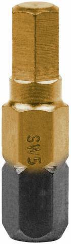 212069-2 Bits Hexagonal (Allen) Encaixe 1/4*