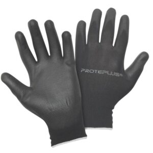 LUVA TRICOT. POLIÉSTER C/BANHO POLIURETANO Nº 10 TATPLUS PPM 15