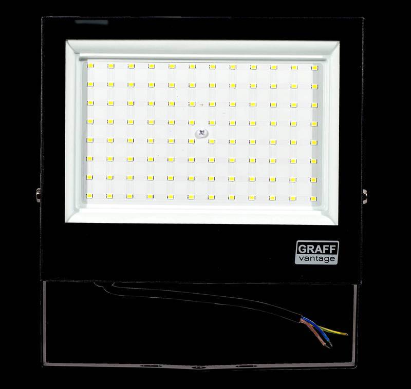 Refletor LED Área Externa Graff Vantage 200W 6.500K - Bivolt