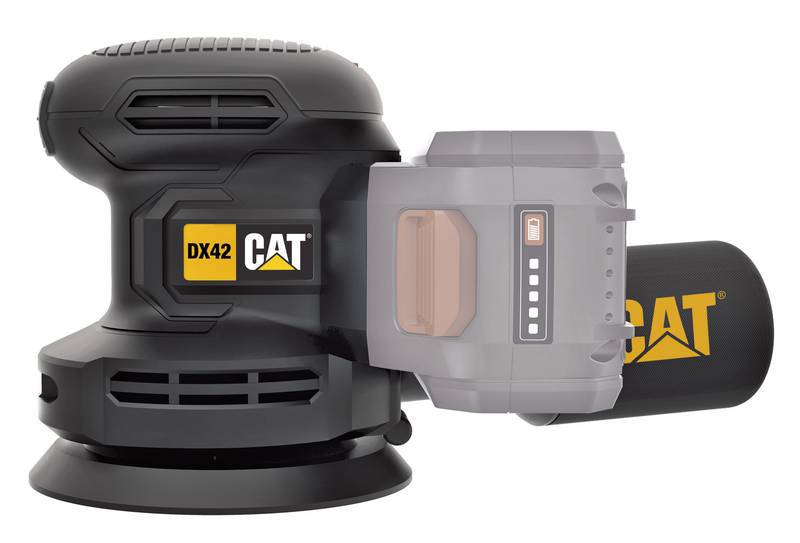 Cat Lixadeira Oscilante e Politriz 18V DX42B