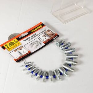 VERIFICADOR DE PARAFUSOS E PORCAS 6-32 A 1/2"-20 15 PCS