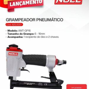 Grampeador Pneumático 6 - 16 MM AMT-GP16