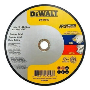 DISCO CORTE INOX HP2 9" X 2,0MM X 7/8"