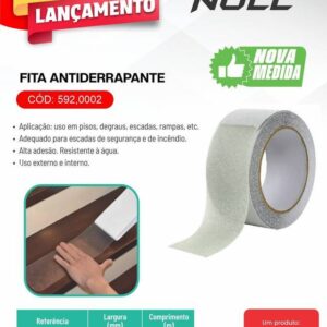 Fita Antiderrapante 48MM X 5M Transparente