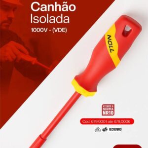 Chave Canhão Isolada Vde 12 MM