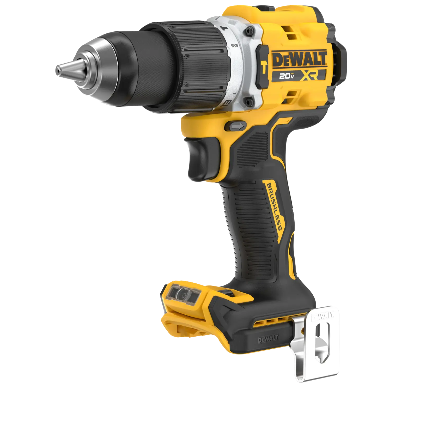 PARAFUSADEIRA/FURADEIRA DE IMPACTO COMPACTA 1/2" (13MM) 20V MAX* LI-ION BRUSHLESS, SEM BATERIA E CARREGADOR