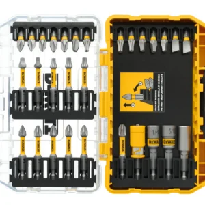 JOGO DE PONTAS PARA PARAFUSADEIRA MAXFIT ULTRA 30 PÇS (14 BITS DE 1": 2X PH1, 3X PH2, 1X PH3, 3X SQ2, 2X SL8, 1X T20 E 2X T25; 12 PONTAS DE 2": 1X PH1, 5X PH2, 1X PH3, 2X SQ2, 1X T20 E 2X T25; 2 SOQUE