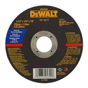 DISCO DE CORTE FINO - METAL / INOX 4 1/2" X 1,6MM X 7/8"